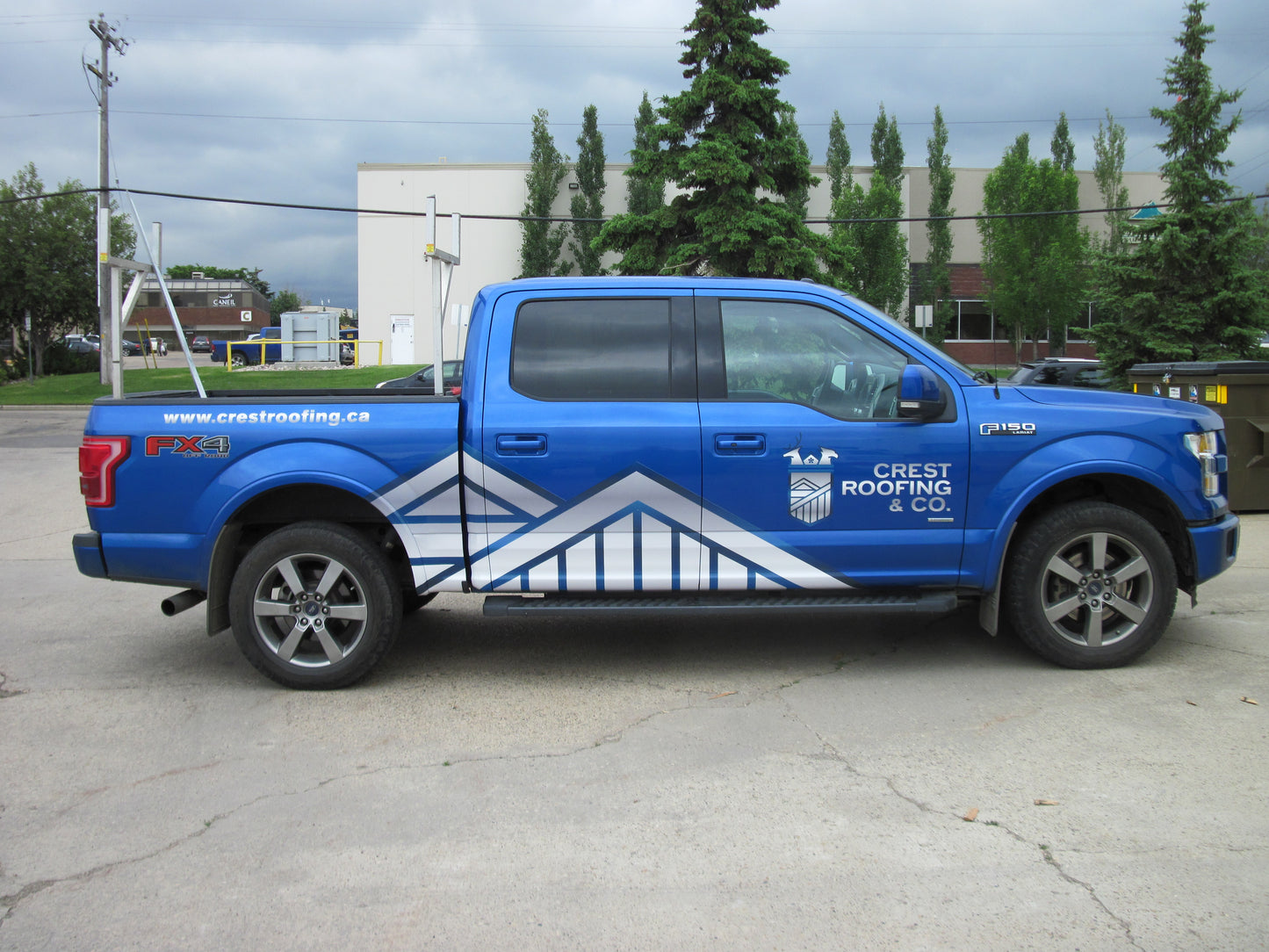 Custom Wrap for Construction Vehicles